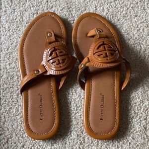 pierre dumas black sandals